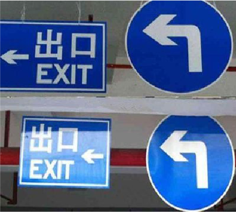 罗城在日常生活中如何区分标识与标牌？