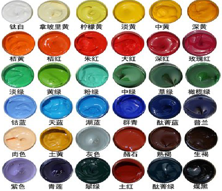 罗城墙绘颜色的选择有讲究。