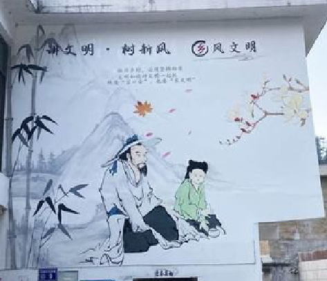 罗城分享几个墙绘保养知识。