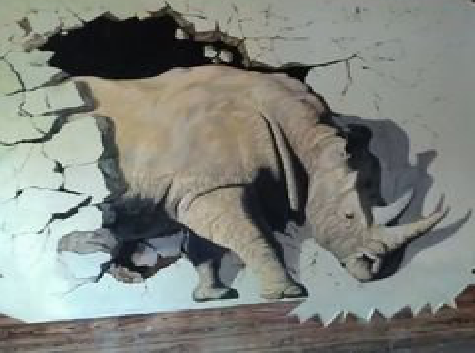 罗城在墙绘中，如何绘制3D效果？